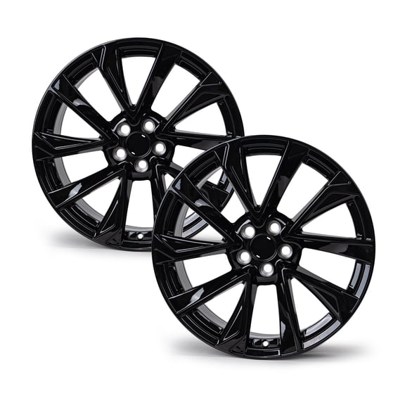 2-Pack 18 x 8 inch Alloy Wheel Rim for Toyota Corolla 2019-2022 Replacement Wheel Black, Fits R18