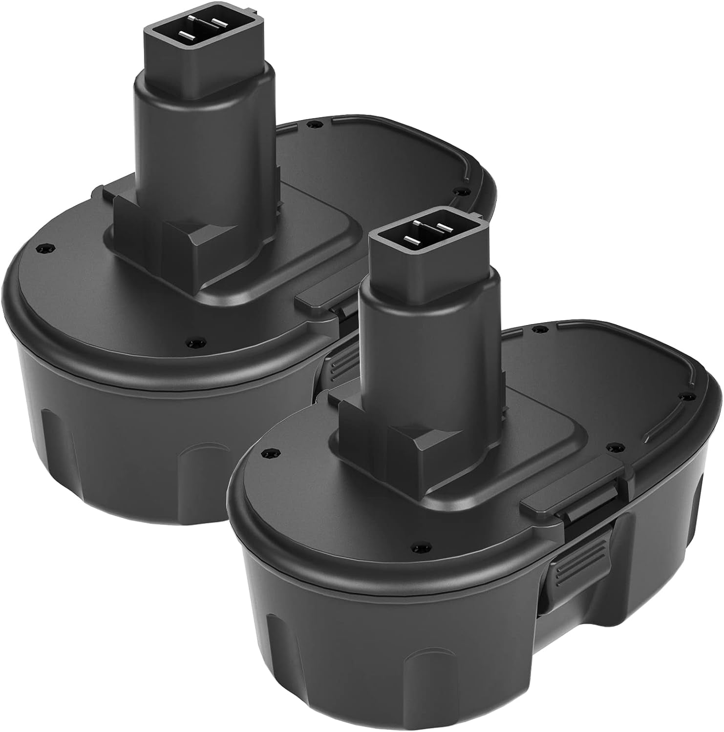 2 Pack 18V DC9098 DC9096 Replacement Battery for Dewalt 18 Volt Battery DC9096 DC9098 DC9099 DW9095 DW9096 DW9098 DE9038 2.0Ah