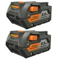thumbnail image 1 of 2-Pack 18V High-Output 8.0Ah Lithium Battery for Ridgid R840089 R840087 R840086 R840085 R840084 R840083, 1 of 9