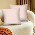 thumbnail image 1 of 2 Pack 18x18 inch Pillow Cover Set - Decorative Cushion Cover for Outdoor Patio Furniture - Square Throw Pillow Case for Sofa, Chair, Bed, Garden, and Poolside - Weather Resistant Fabric, 1 of 6