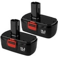 thumbnail image 1 of 2 Pack 19.2V 4500mAh C3 Replacement Battery Compatible with Craftsman 19.2 Volt Battery 315.115410 315.11485 130279005 1323903 120235021 11375 11376 Cordless Power Tools, 1 of 10
