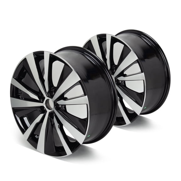 2-Pack 19" Black Wheel Rim 19x8 inch New Replacement for Nissan Altima 2019-2022 62785