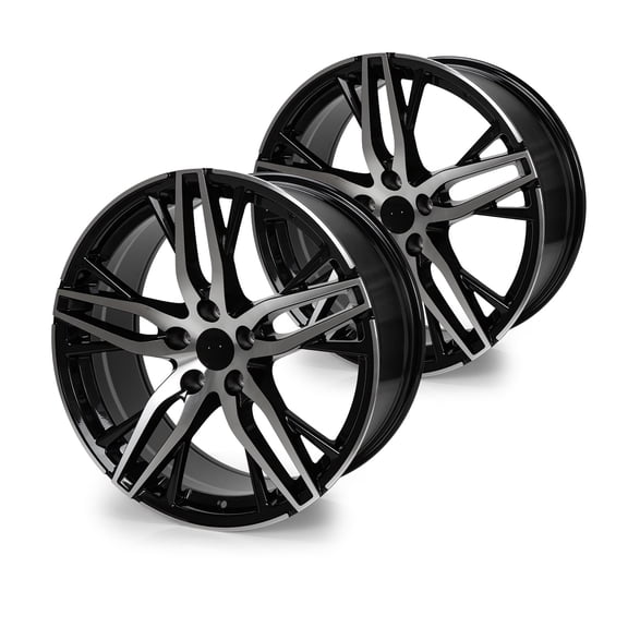 2-Pack 19 in Wheel Rim 64083 for 2016-2017 Honda Accord Sport 19"x8.5" Replacement Rim