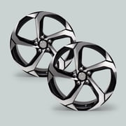 2-Pack 19 x 8.5 inch Black Aluminum Wheel Replacement Rim for Honda Accord 2018-2023 OE Quality