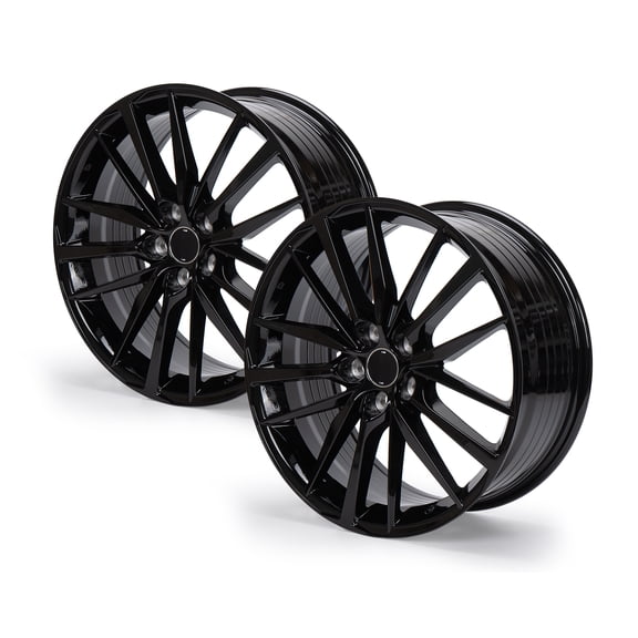 2-Pack 19x8-inch 19 Inch Wheel Rim for Toyota Camry XSE 2021-24, Aluminum Alloy Black Replacement Rim ET50