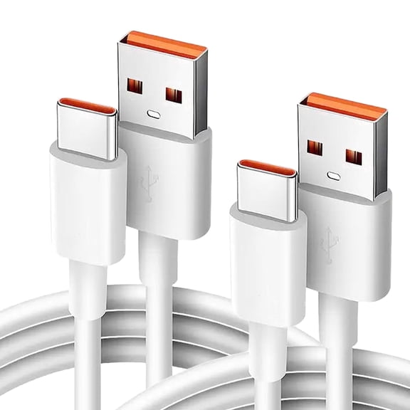 [2 Pack,1m+2m]120W Type-c Hypercharge charger cable for Xiaomi MIX Flip 17 15 14 13 Pad Redmi Note 15 14 13 A5 Turbo fast charging wire for POCO F8 F7 M7 C71 X6 USB A to Type-c charger cord 6A 90W 67