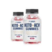 (2 Pack) 1st Choice Gummies - 1st Choice Keto ACV Gummies