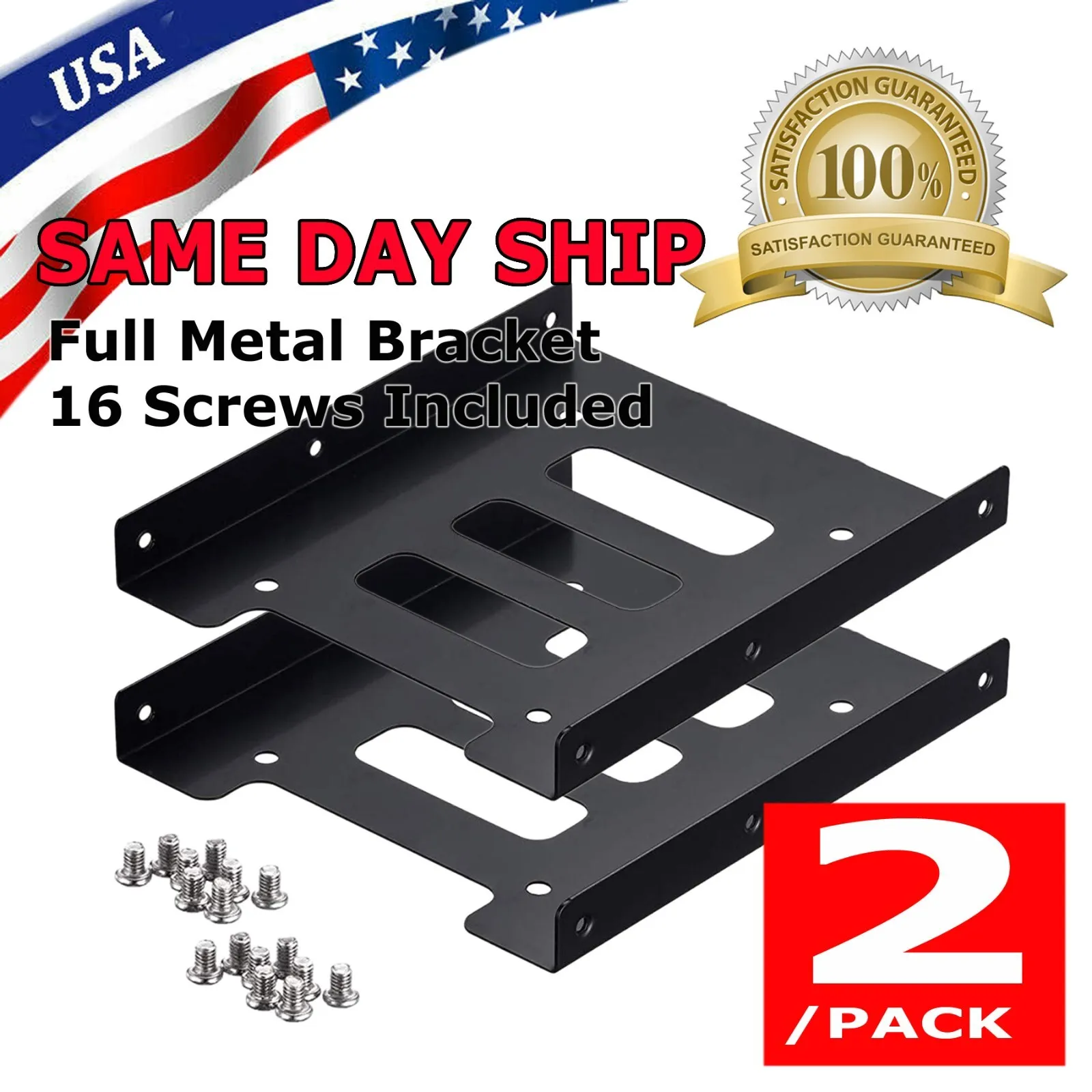 CHIPAL HDD SSD Da 2,5 Pollici A 3,5 Pollici Staffa Adattatore Di - Foto 6