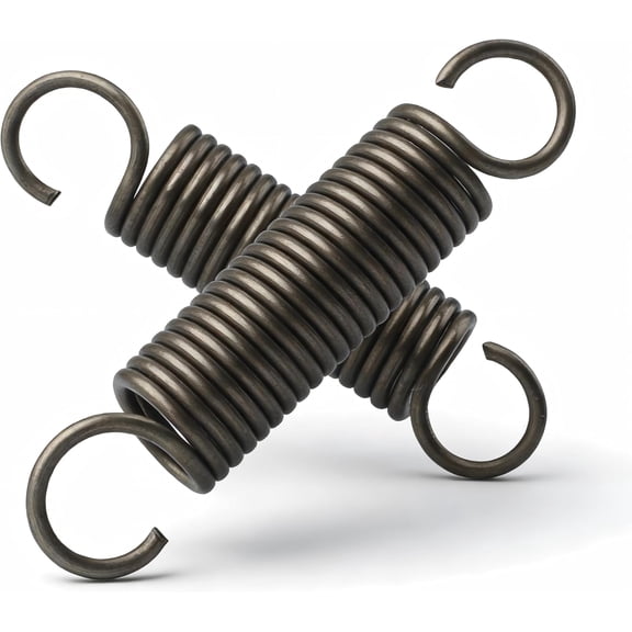 2 Pack 2-7/8 Inch Recliner Mechanism Tension Spring Replacement, 11/16" Diameter, Fit for Lane Action HomePlace Group Recliners, Footrest Repair Part (FR-278TS, LAN-TS278, 2-7/8" RTS)