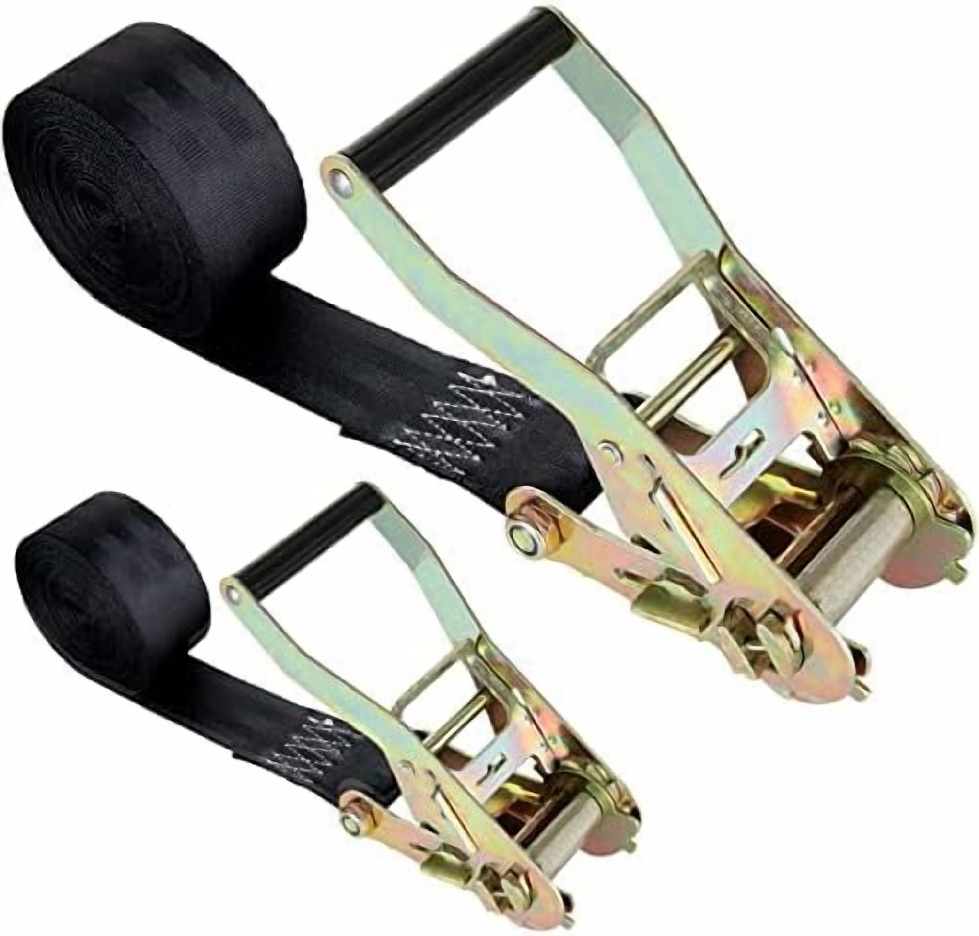 2 Pack 2 Inch Endless Ratchet Strap Heavy Duty 20ft Tie Down Straps ...