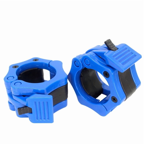 2 Pack 2 Inch Quick Release Barbell Clips Non Slip Weight Bar Collar Locks Gym Training Weightlifting Accessories Multiple Sporty Tones