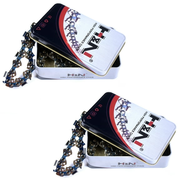 (2 Pack) 20 Chainsaw Chains .325 .063 81 DL Compatible with Stihl Husqvarna MS260 MS261 MS280 3689 005 0081, 3634 005 0081, 26RM382