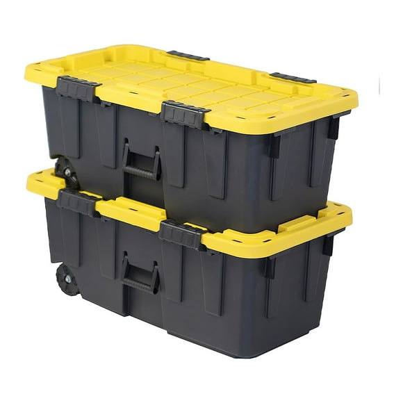 Storage Box Wheels Handle