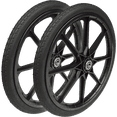 thumbnail image 1 of Blackbird Carts 20" Flat Free Replacement Wheels for Rubbermaid Big Wheel Cart, 5/8 Axle Bearings, 1 of 9