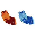 2Pack,2024 Boy's Short Sleeve Boys Suspender Outfit Suit Summer Boys