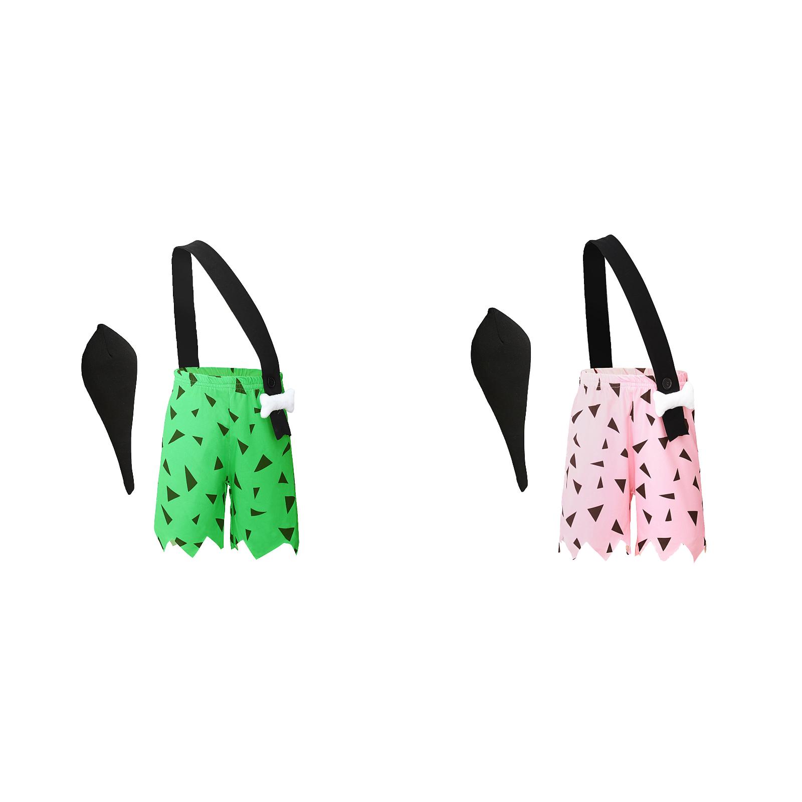 2Pack,2024 Kids Toddler Caveman Outfits for Boys Size 5 Costume