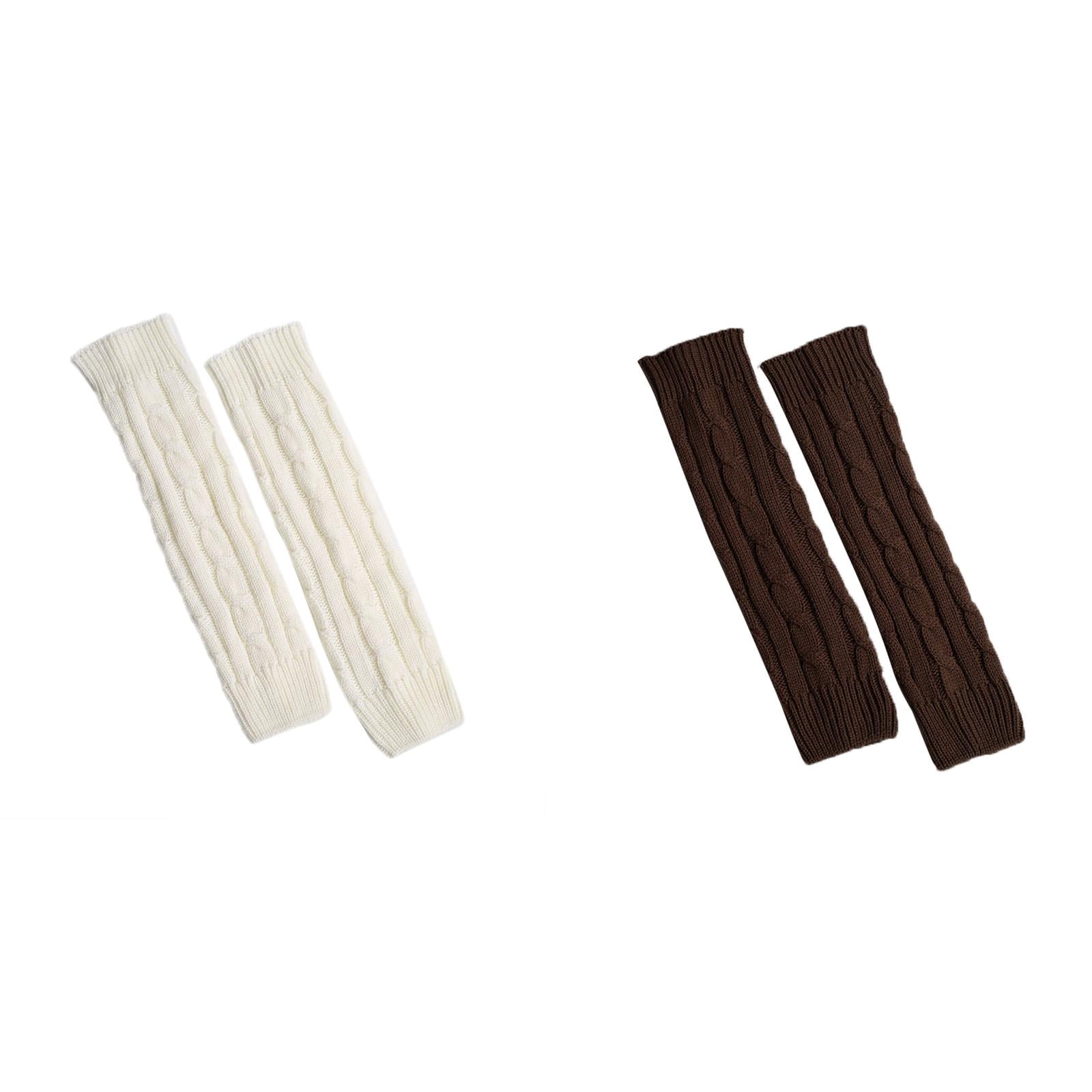 2Pack,2024 Knitted Wool Winter Warm Socks for Men Warm Leg Warmers