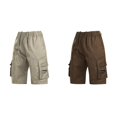 2Pack,2024 Men's Hiking Cargo athletic Wear for Men Shorts Stretch