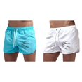 2Pack,2024 Men's Spring and Big Men Swim Summer Splicing Swimming
