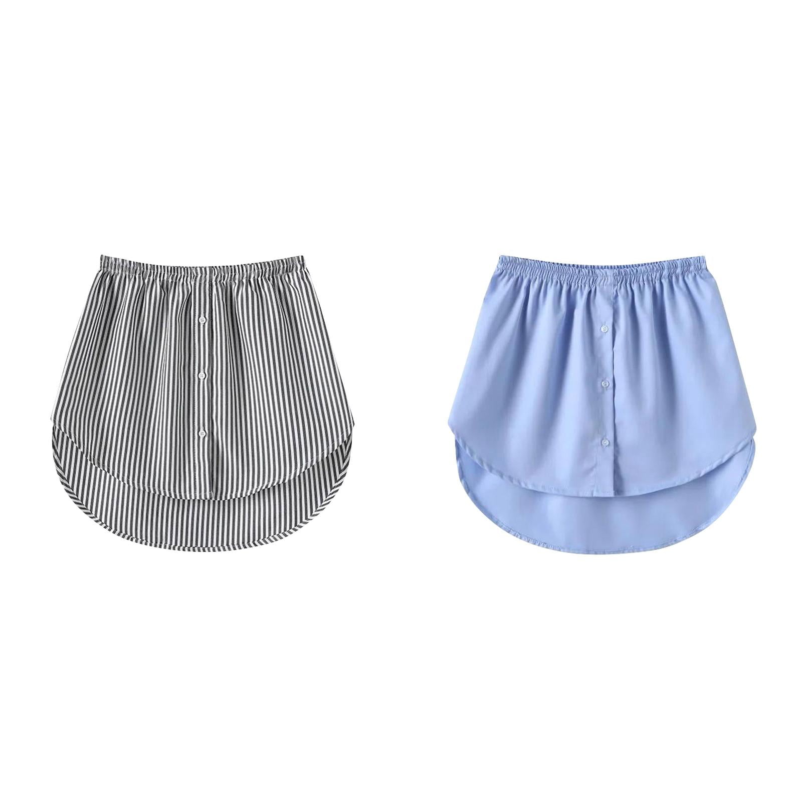 2Pack,2024 Women's Mini Underskirt Mesh Skirt Lower Skirt Sweep Shirt