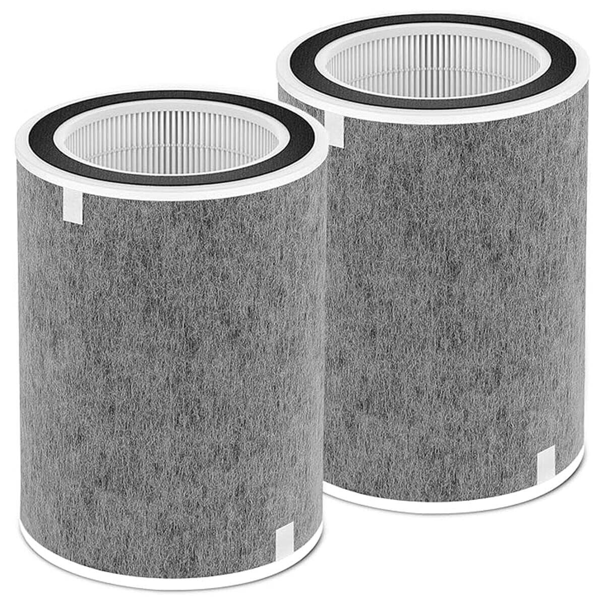 HP201 HP202 Ersatz-HEPA-Filter Für Shark Luftreiniger - H13 Klasse, 3-in-1 Filter Mit Vorfilter & Pinsel (kompatibel Mit HP200-Serie, HC502 Max)