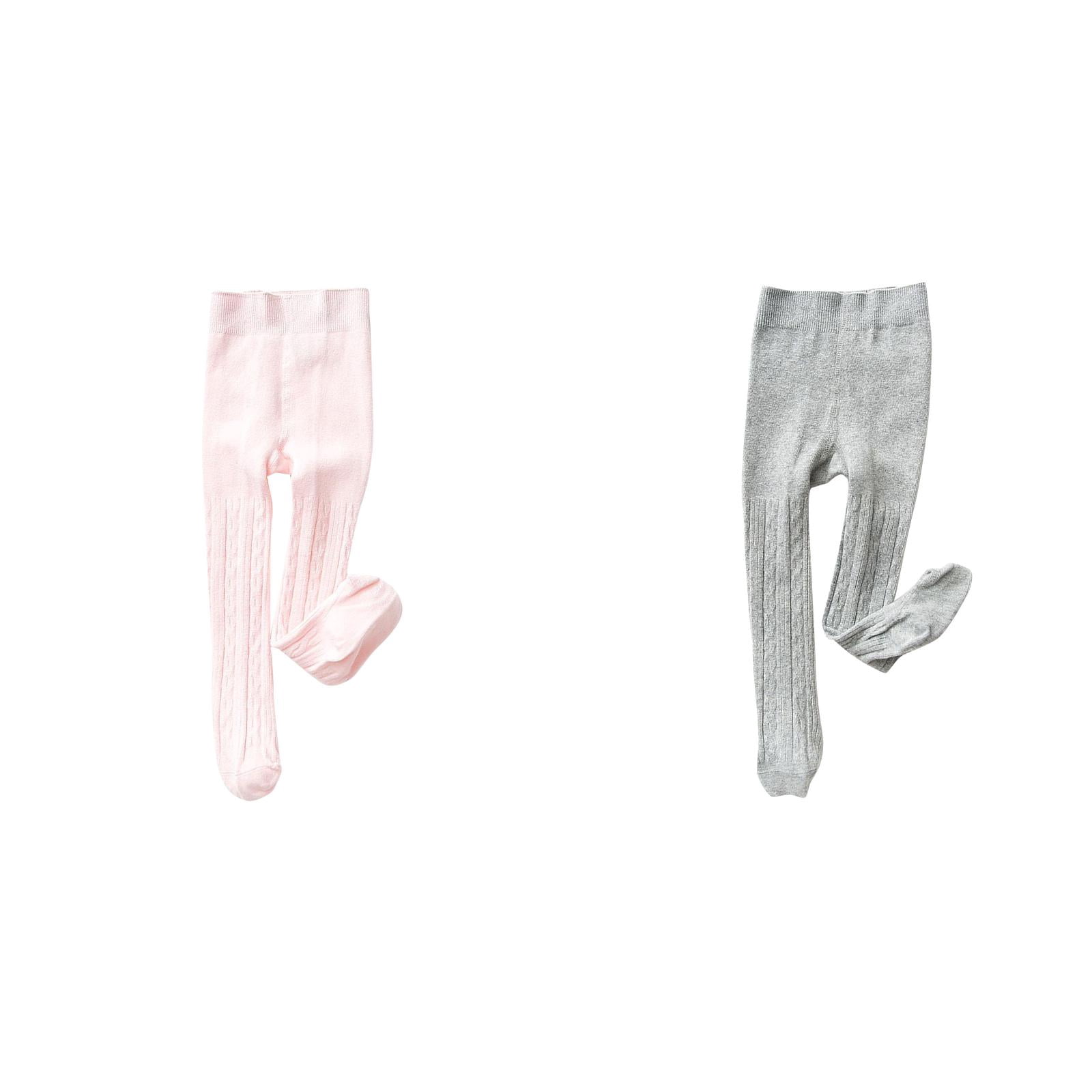 (2-Pack) 2025 New s Tights Kid Clothes Toddler Cable Knit Warm Clothes ...