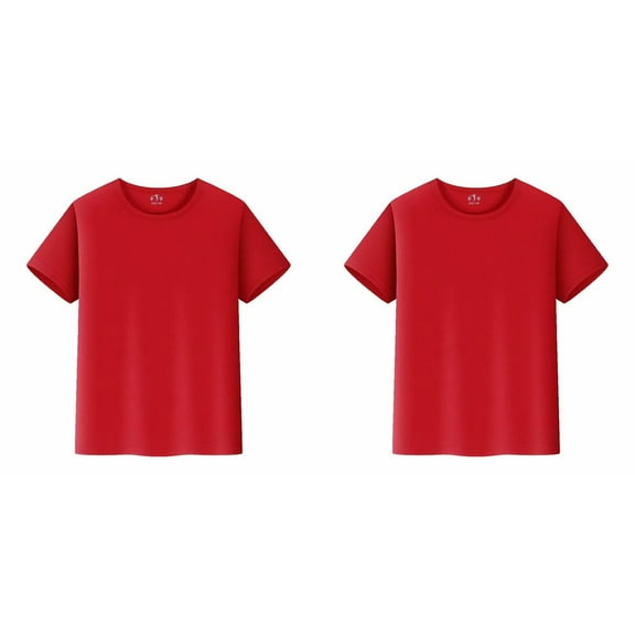 (2-Pack) 2025 T Shirts Short Boys Top Undershirts Sleeve Plain Top Tees Thermal Long Sleeve Boy & UniThermal Long Sleeve Boys Toddler Children