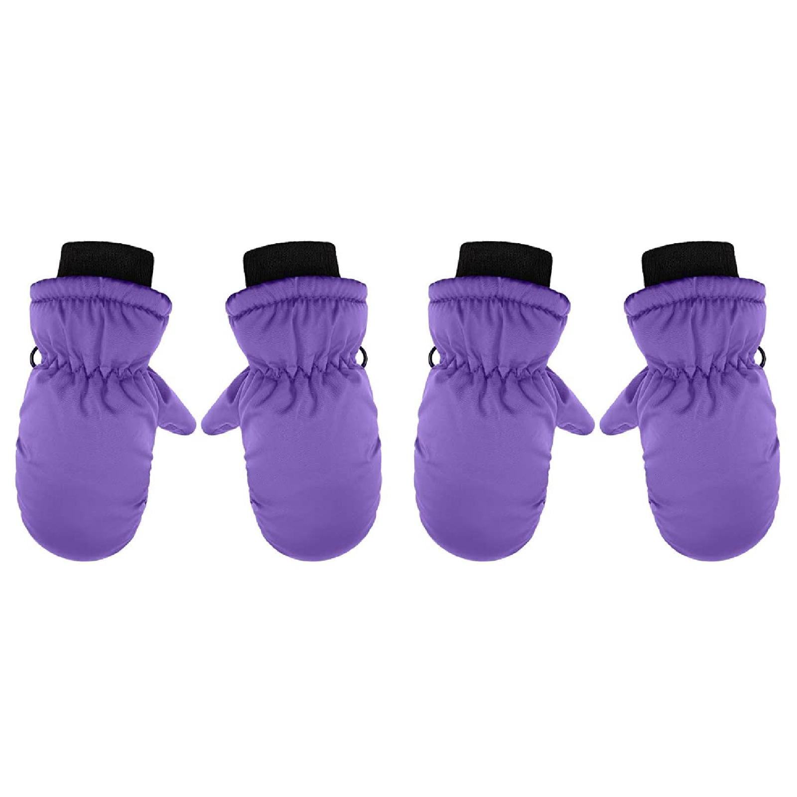 (2-Pack) 2025 Toddler Skiing Ski Gloves S Winter Mittens Toddler Mittens Glove Float Snow Glove Boys for Muddy Gloves s Water-Proof Gloves