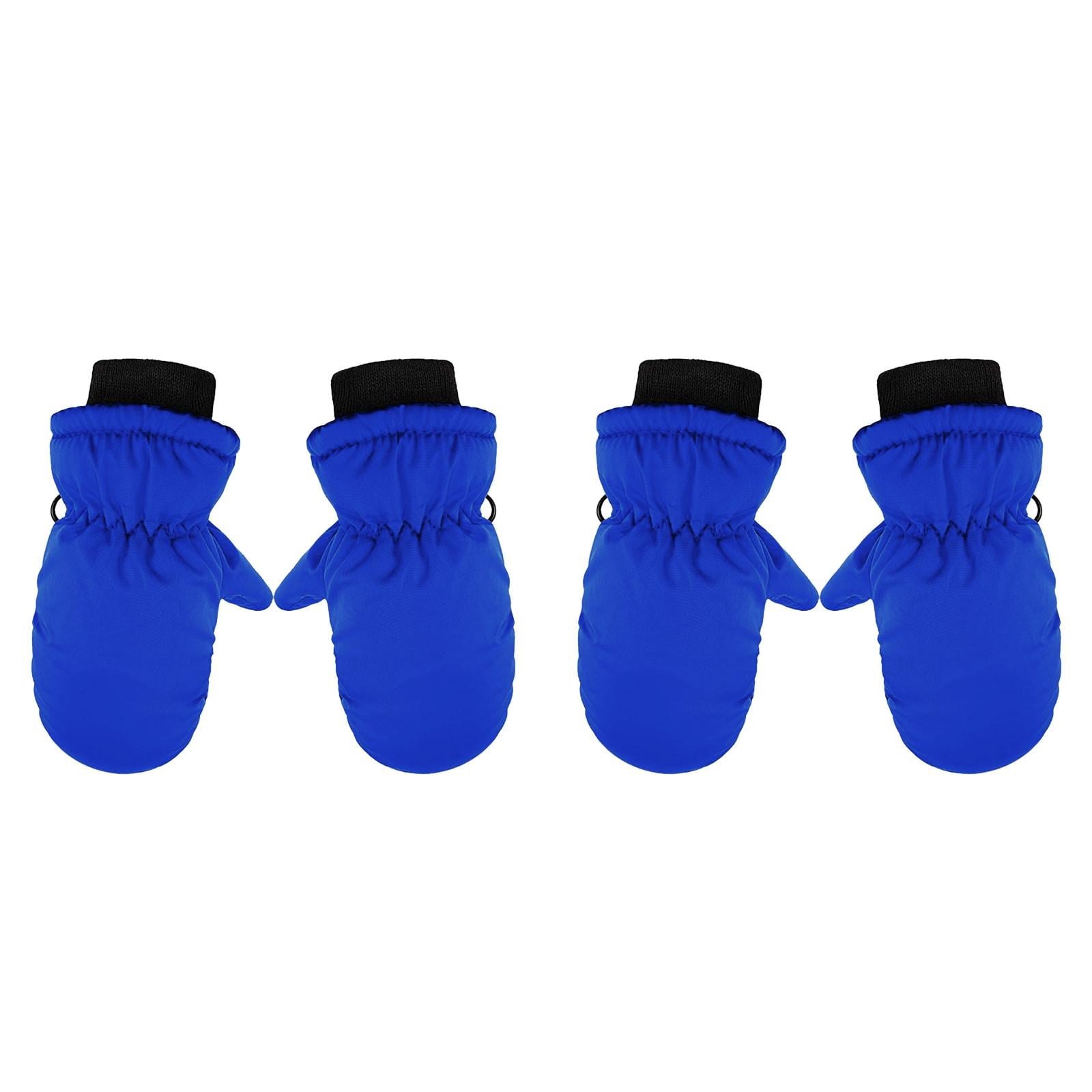 (2-Pack) 2025 Toddler Skiing Toddler Gloves Winter S Winter Mittens Toddler Mittens Snow Gloves Ages 3-4 Snow Glove Boys for S Winter Mittens s