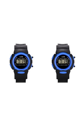 (2-Pack) 2025 Watch Digital Analog Learning Watch Electronic Sport Wrist s Watch Calculator Watch