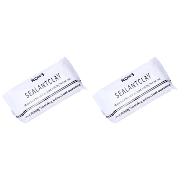 2 Pack 2026 Upgraded Repair Sealing Clays Mending Muds,Quick Drying Waterproof Sealant Mastics,Moldable High Density Leak Resistant Easy Apply Moldable High Density Leak Resistant Easy Apply,White*2