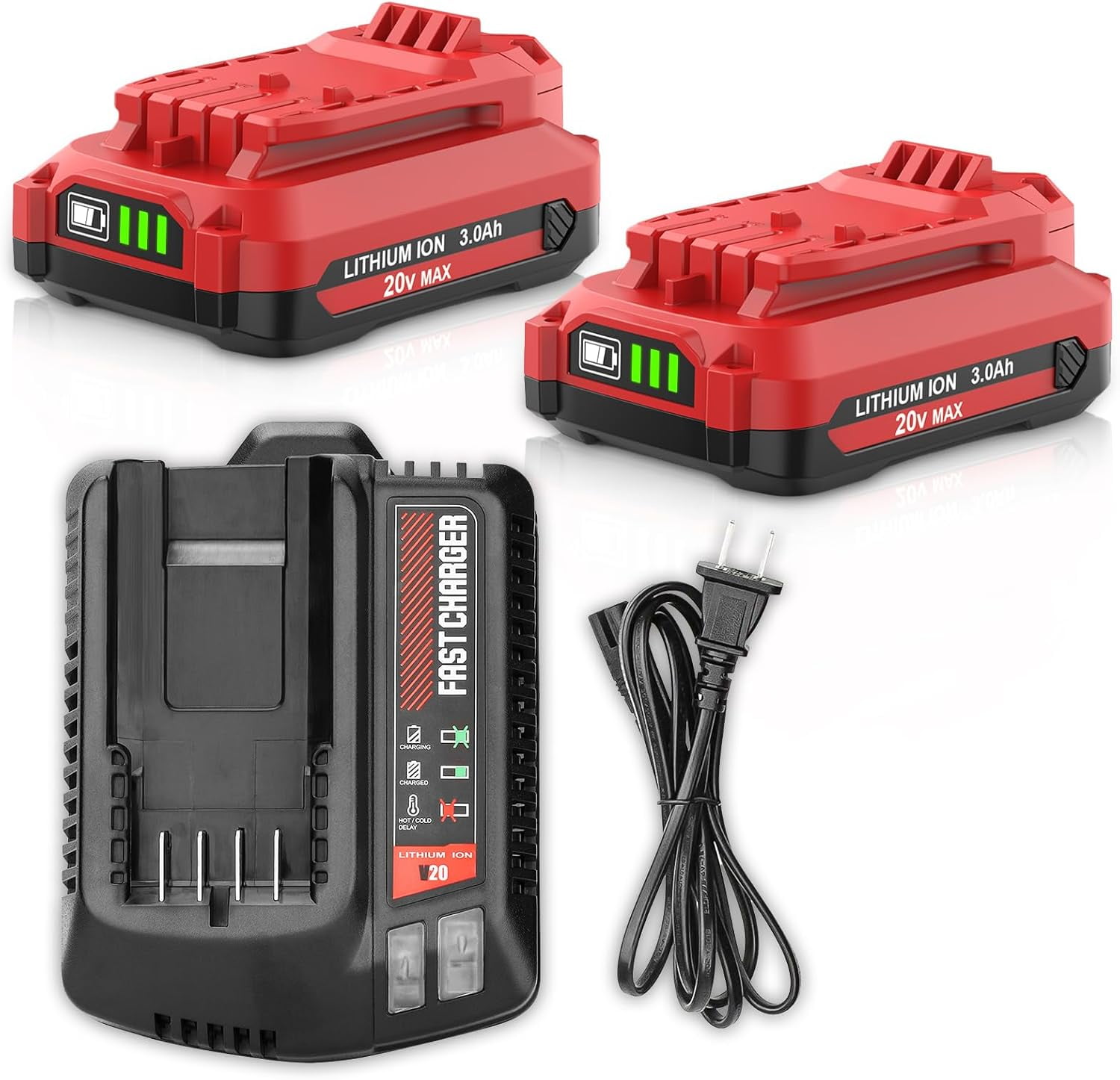 20V Battery Replacement For Black & Decker Tools - 3.0Ah Lithium Ion LBXR20 Compatible