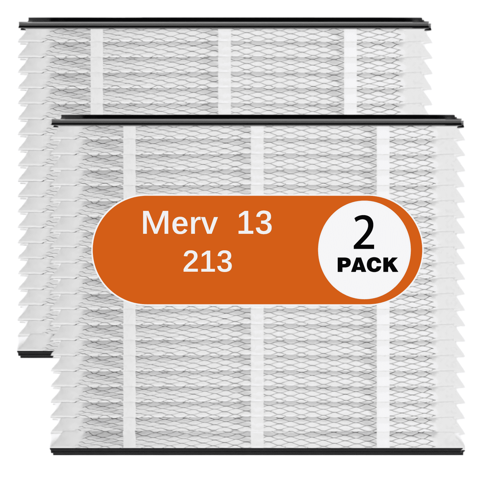 4 Pack MERV 13 Furnace Air Filters – 20x25x4, Pleated, Unbranded