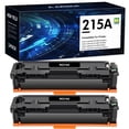 thumbnail image 1 of 2-Pack 215A Toner Cartridge WITH CHIP Compatible for HP 215A W2310A LaserJet M182nw M183fw M182n M155a M155nw Printer Ink Black, 1 of 6
