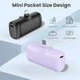 thumbnail image 1 of (2-Pack) 22.5W Fast Charging,6280mAh Mini Portable Charger, 6280mAh, USB-C Power Bank With Charging Station Specifications,Universal Compatibility,Dual Power Mode,Rechargeable Lithium Polymer Battery, 1 of 13
