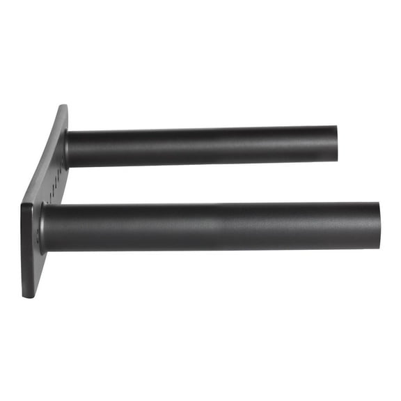 2-Pack 22 Inch Heavy Duty Floating Shelf Brackets, 558.4 mm, Metal L-Shaped Wall Mounted Supports for Hidden Shelves, Rustic Brown