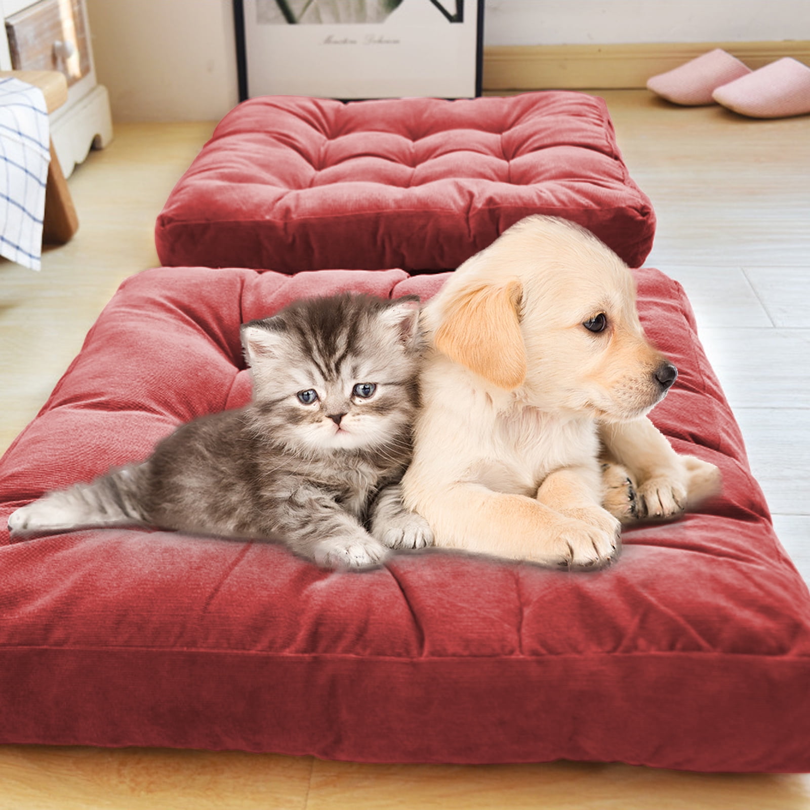 新品 MOUNTAIN RESEARCH Square Cushion Big 2-Pack-22-Large-Floor-Pillow-