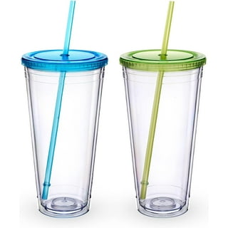 Dash 2-pack 2-in-1 Spill-Proof Insulated 20 oz. Tumbler w/Lid & Straw