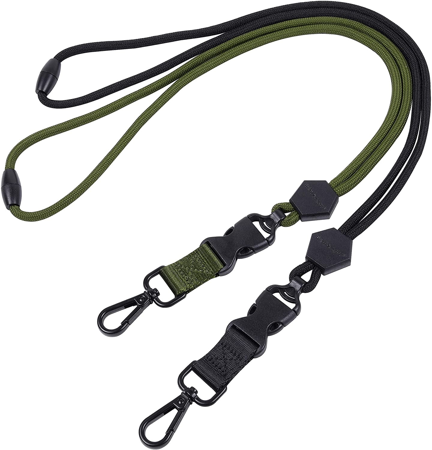 2 Pack of 23 inch Durable Round Cord Heavy Duty Lanyard with Safety ...