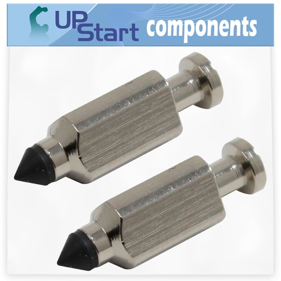 2-Pack 231855S Float Needle Valve Replacement for Cub Cadet G1236 (55AC5GMR050) Wam Wide Area Mower - Compatible with 231855 Carburetor Float Valve