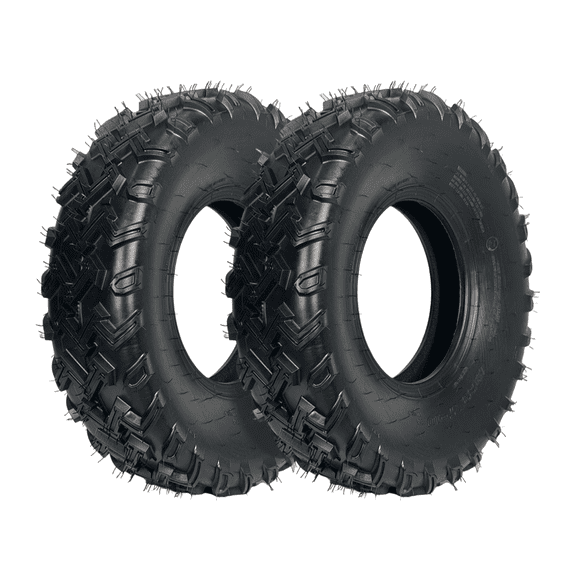 2 Pack 23x7x10 ATV Tires 23x7-10 ATV UTV Tires 23 7 10 All Terrain Tires for Trail, Desert, Mud, Dirt, Street, Sand, 6PR Tubeless