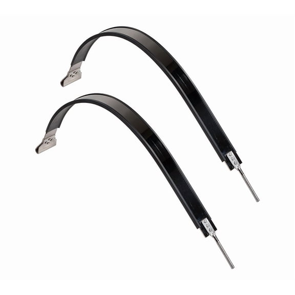 2 Pack 24-5/8" x 26-5/8" Fuel Tank Strap for Kenworth Models OEM K84-1013-008P, K841013008P Steel Fuel Tank Strap Replaces Automann Part Number - M203598P