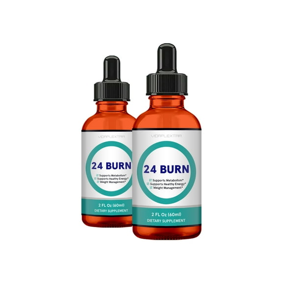 (2 Pack) 24 Burn Drops - 24 Burn Liquid Drops