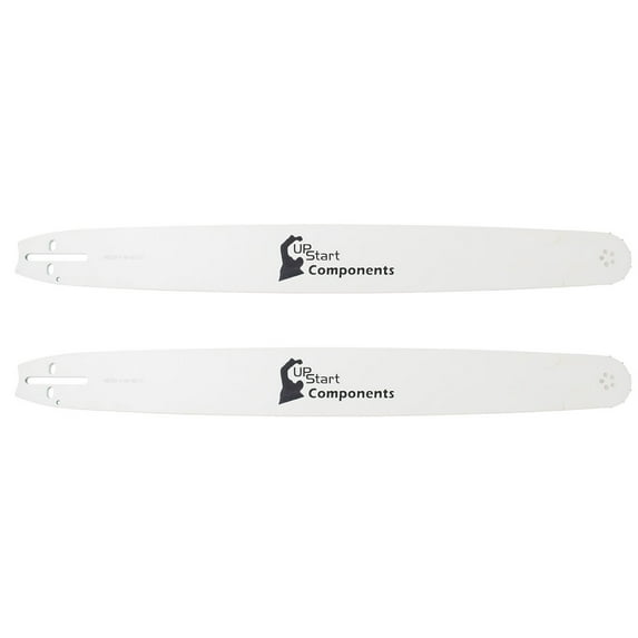 2-Pack 24-Inch Chainsaw Guide Bar Replacement for Echo CS-510EVL - (24", 3/8", .050", 81 DL)