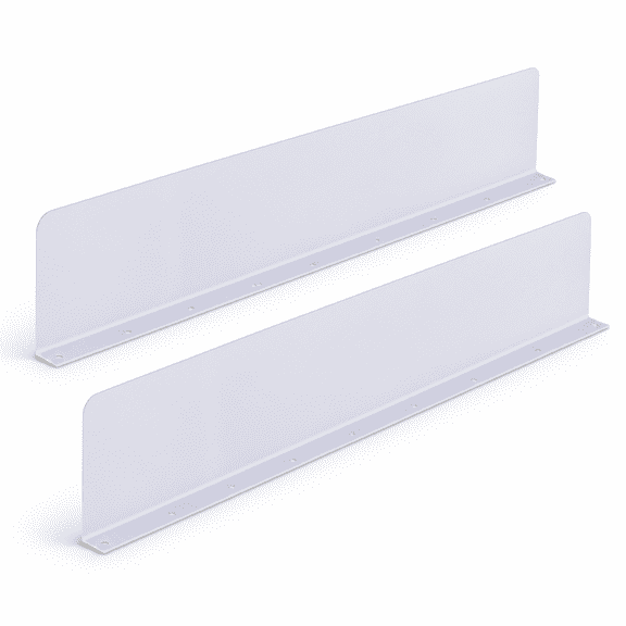 2 Pack 24 Inch Gutter Valley Splash Guards, Extra Long Downspout Diverter for Roof Drainage