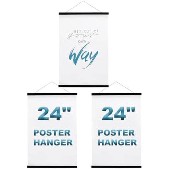 2 Pack 24 Inch Post Hanger and 1 Pack 24 Inch Post Hanger Bundle$$Home Decor, Kitchen, & Other