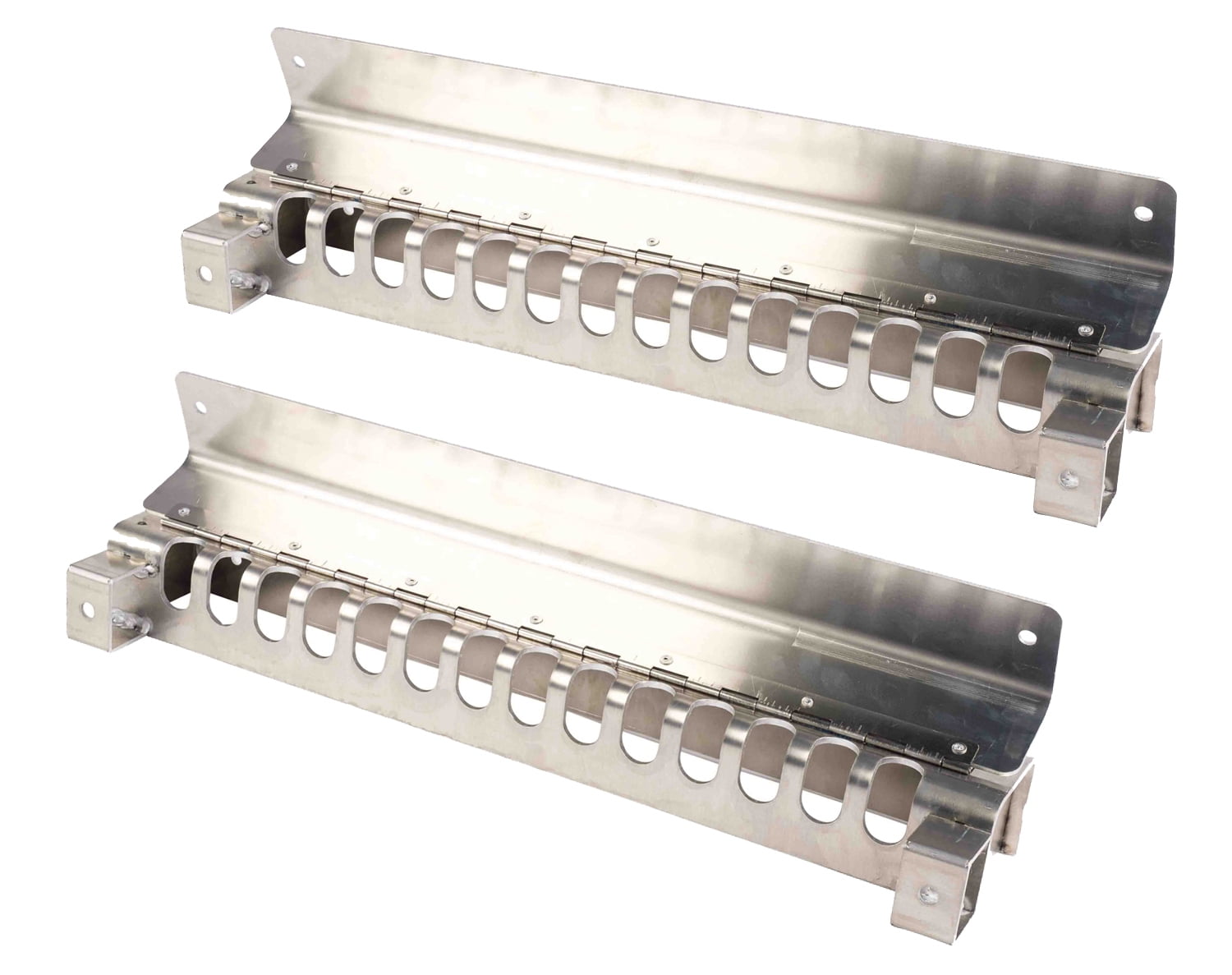 2 Pack 24" Trailer Chain Holder with Aluminium Metal Heavy Duty