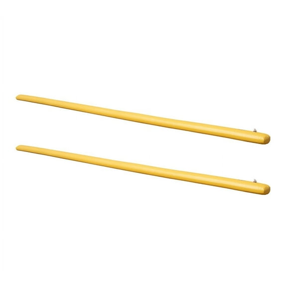 2 Pack 24'x 8"x 4" Water Barriers for Flooding Reusable Sandbag Alternative - PVC Lightweight Water Diversion Tubes, Waterproof Inflatable Flood Rain Barrier for Home, Outdoor