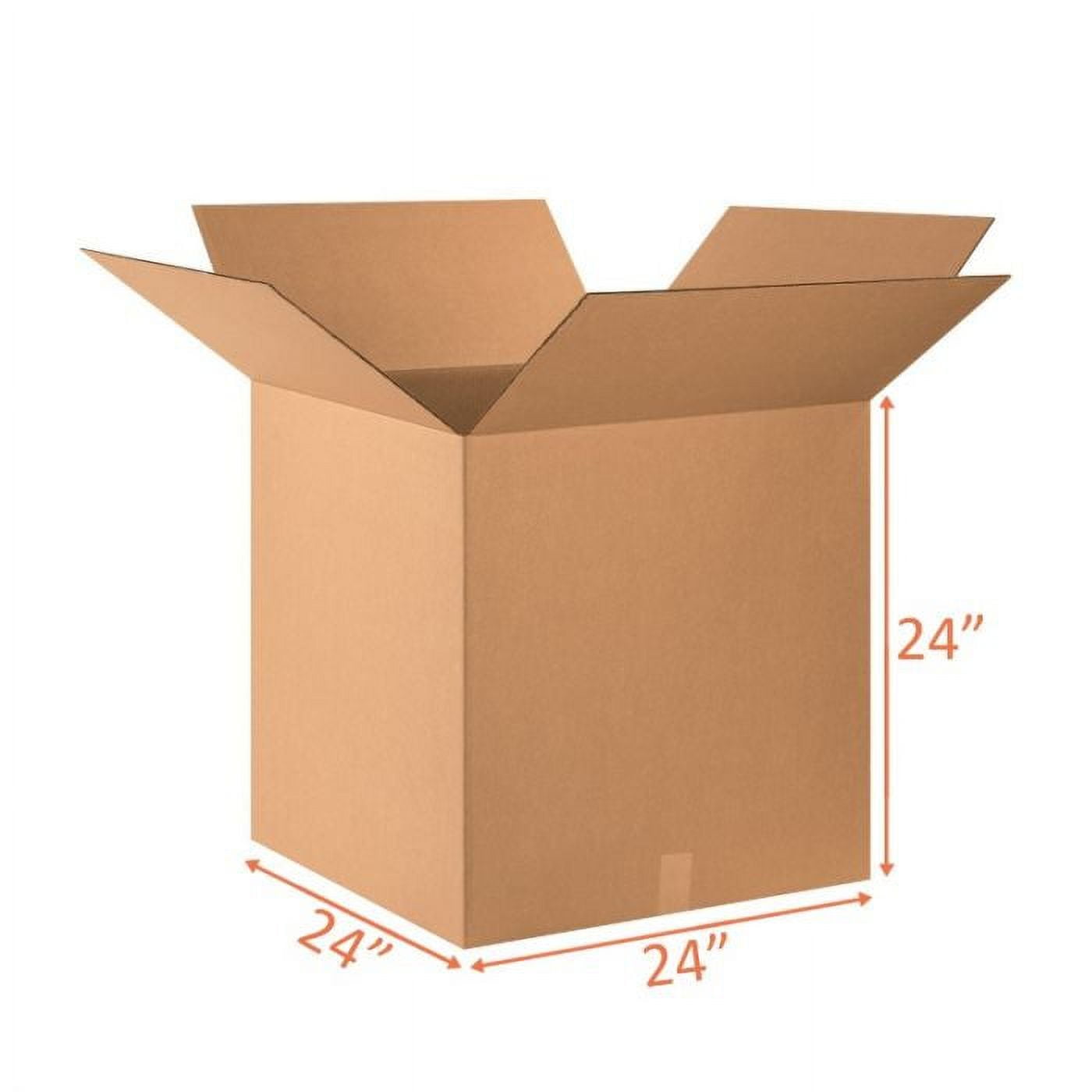 (2 Pack) 24x24x24 Size Shipping and Packing Box - Cardboard (2 Boxes per Order)