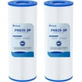 thumbnail image 1 of Fil-fresh 2-Pack 5x13 Drop-in Hot Tub Filter Replacement for Pleatco PRB25-IN, Compatible with Guardian 413-106, Unicel C-4326, Filbur FC-2375, FC-2370, 25 Sq. Ft., 1 of 6